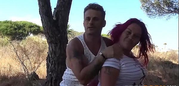  Guy from reality Show and his cousin bang chubby Redhead